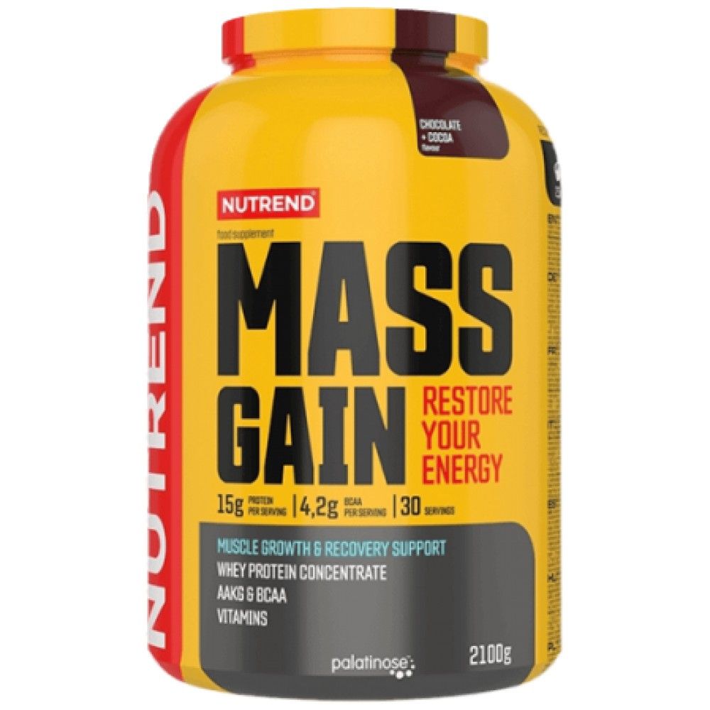 Massenzunahme – 2100 Gramm