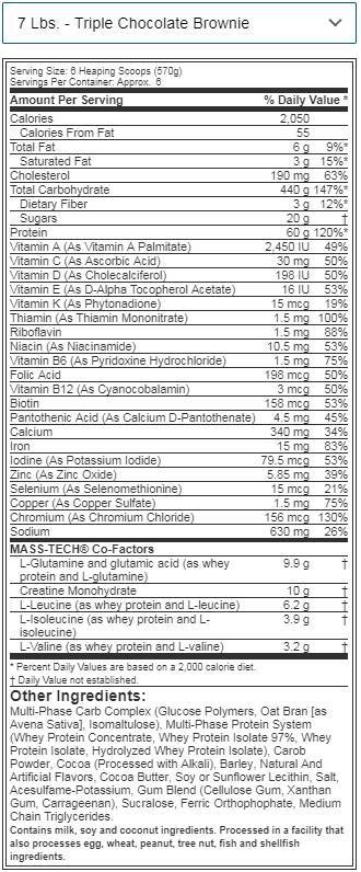 Mass Tech/Extreme 2000 – 9–10 kg.