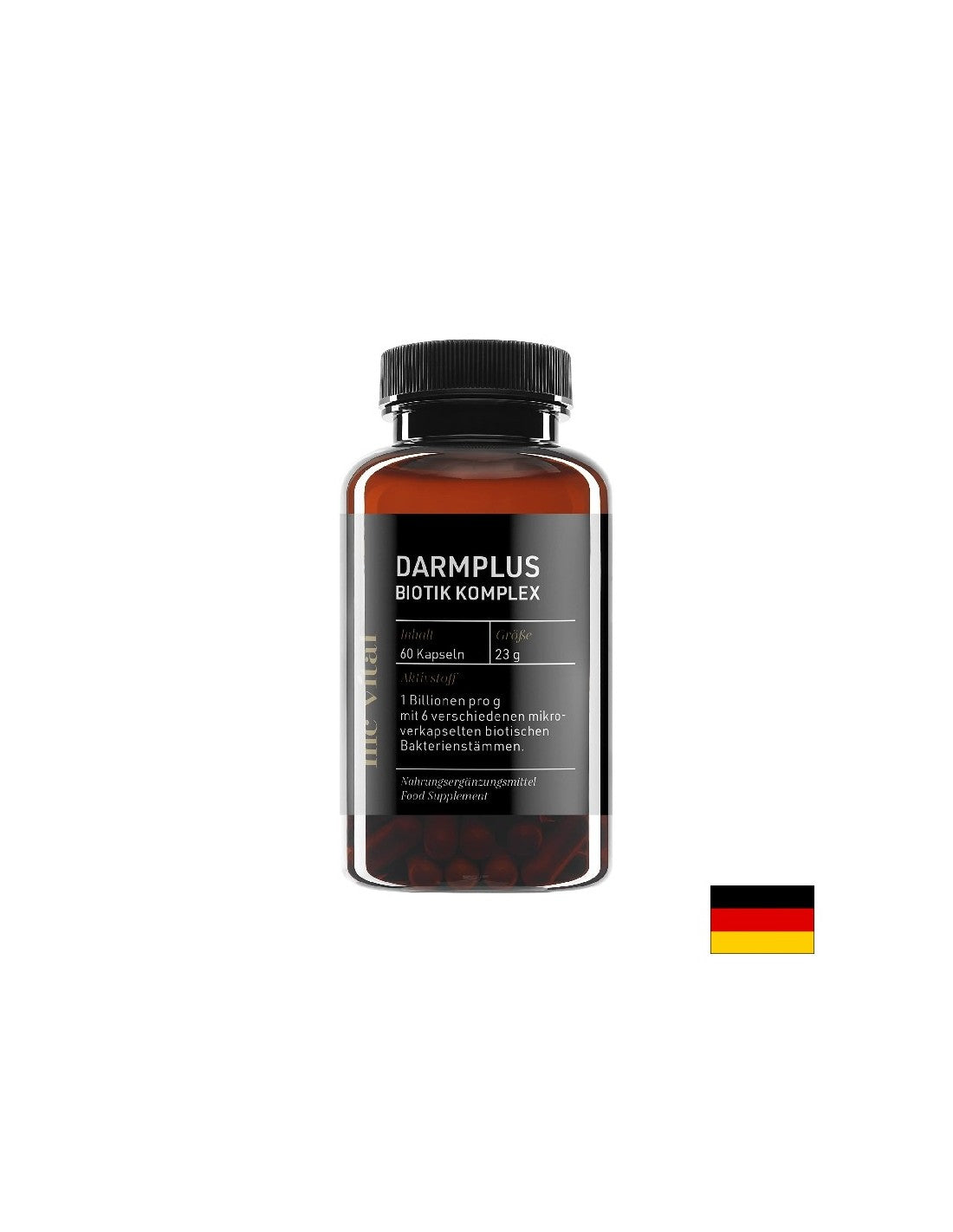 McVital® DarmPlus ProBiotik Komplex - 1 Billion probiotische Bakterien, 60 Kapseln <tc>Vitabay</tc>