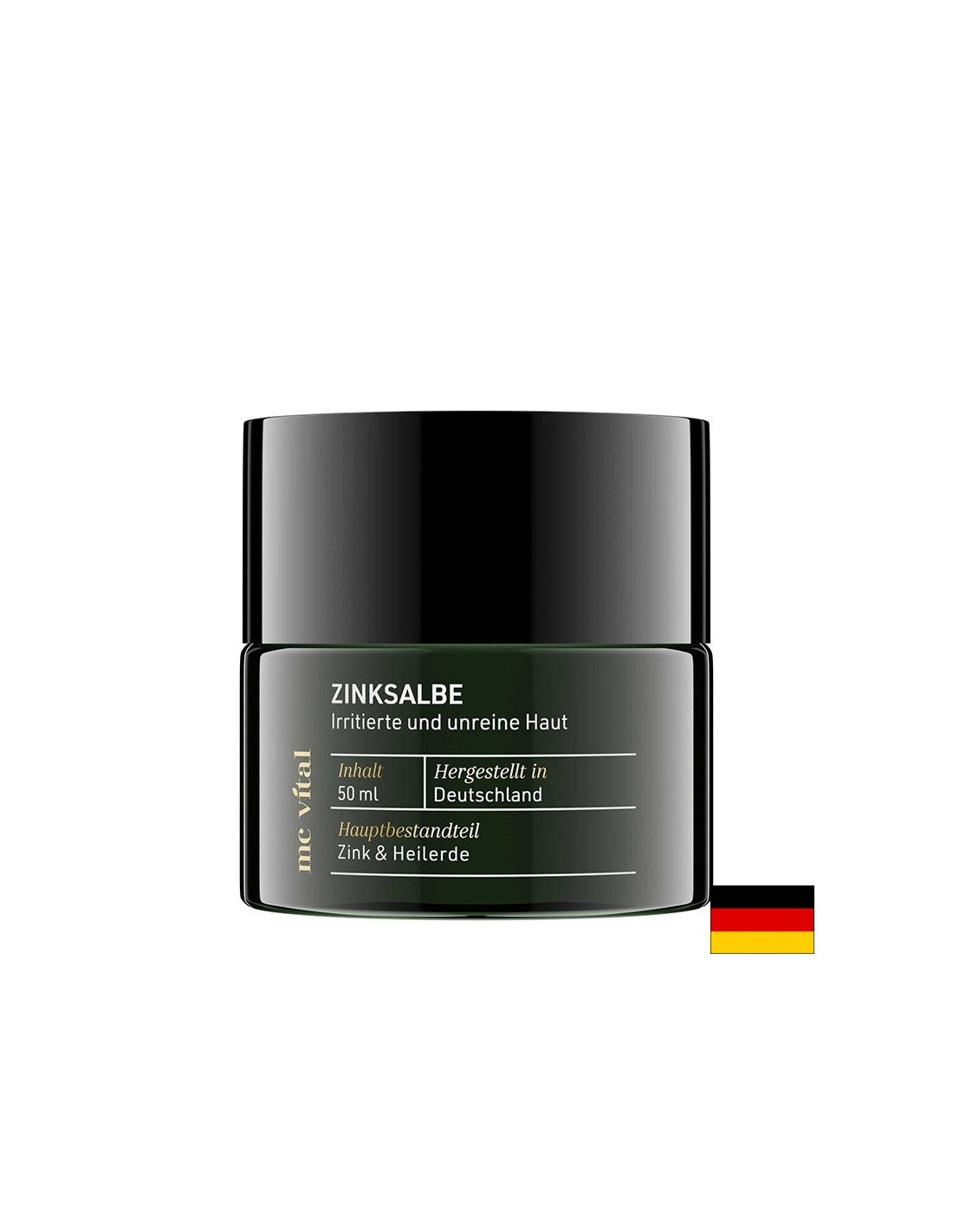 McVital® Zinksalbe – Zinksalbe mit Teebaumöl und Heilerde, 50 ml <tc>Vitabay</tc>