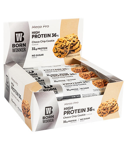 Mega Pro 36 % High Protein Riegel – 12 x 85 Gramm