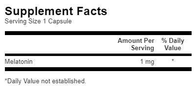 Melatonin 1 mg – 120 Kapseln