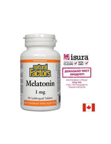 Melatonin 1 mg x 90 Sublingualtabletten <tc>Natural Factors</tc>