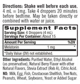Melatonin 1 mg – Flüssigkeit/60 ml
