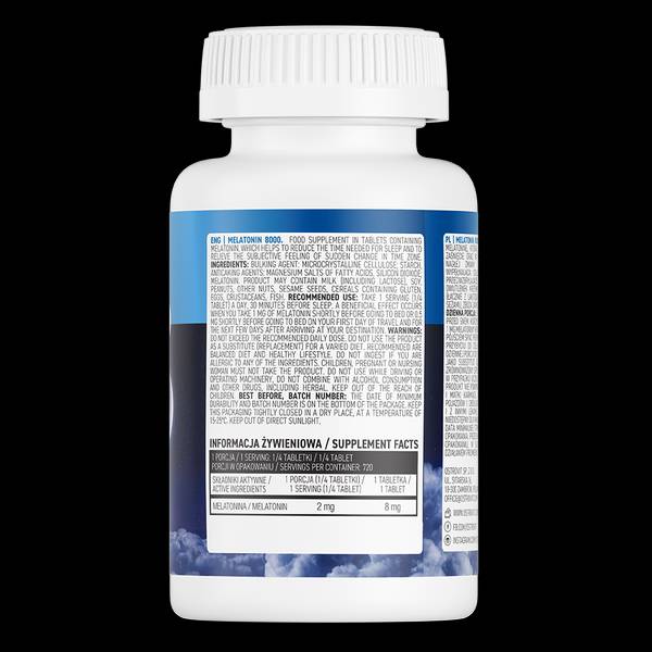 Melatonin 8000 180 Tabletten
