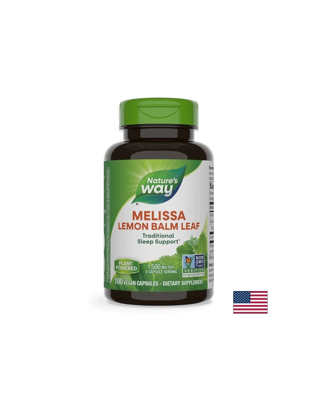 Melisse 500 mg – 100 Kapseln