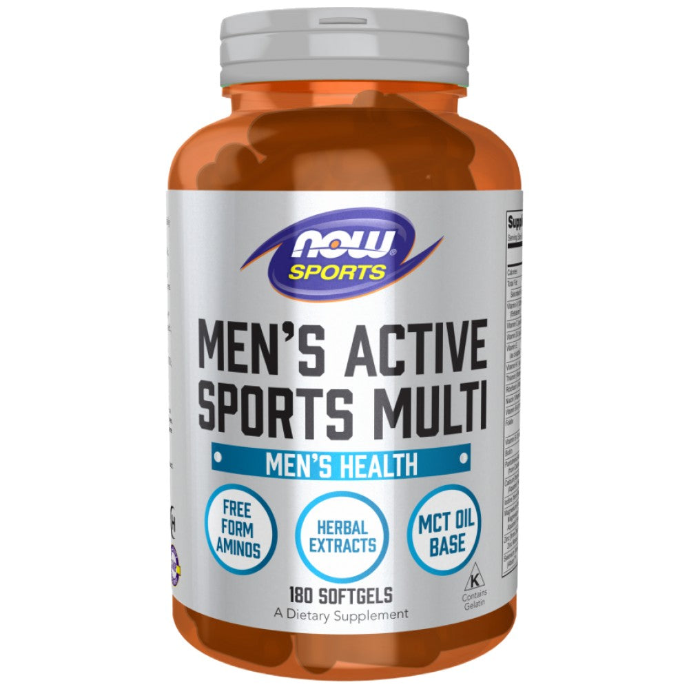 Men's Active Sports Multi – 180 Gelkapseln