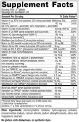 Multivitamin Extra Strength für Männer – 60 Tabletten