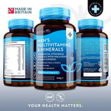 Multivitamine und Mineralien für Männer, 180 vegane Tabletten