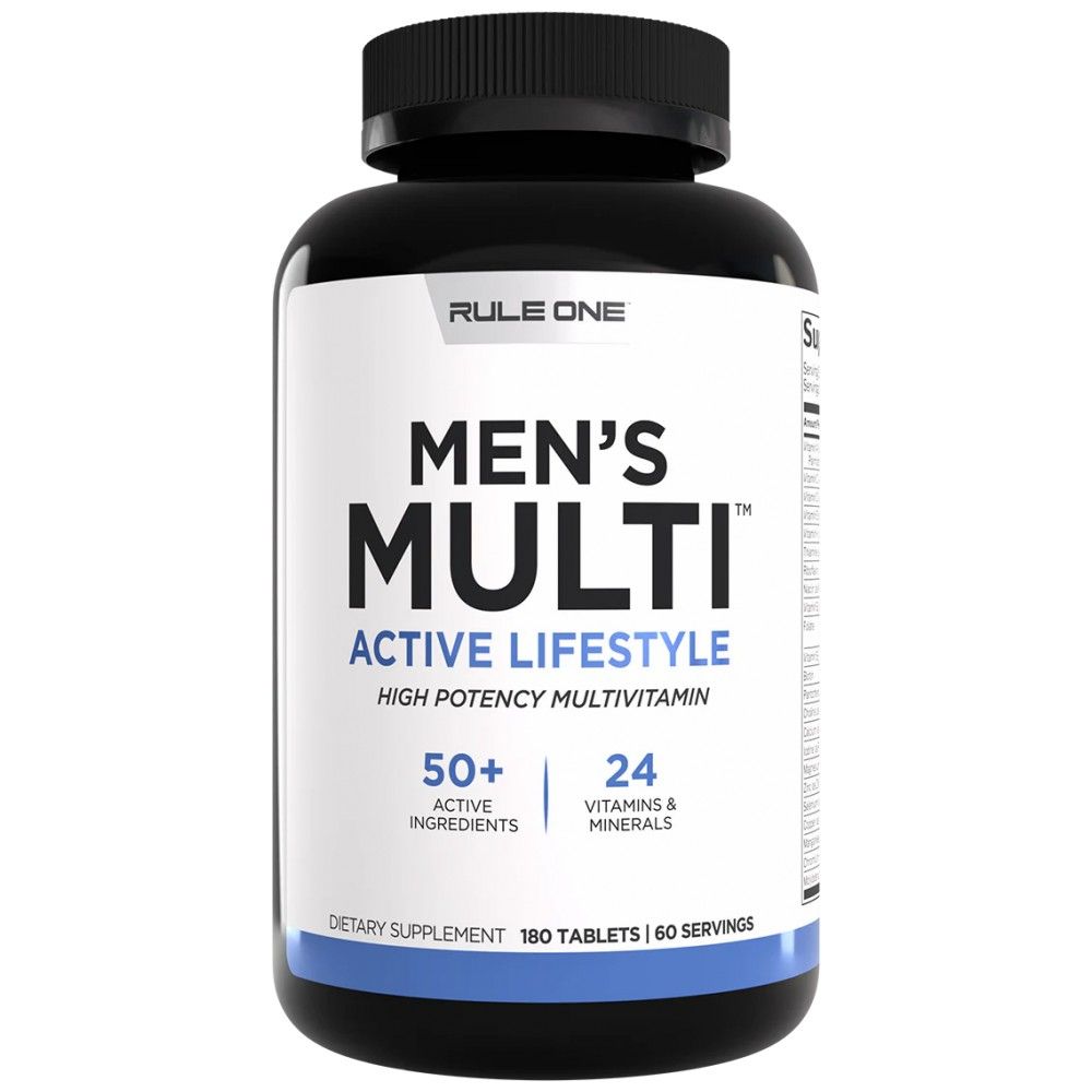 Men's Train Daily Multivitamin | 50+ Zutaten – 180 Tabletten