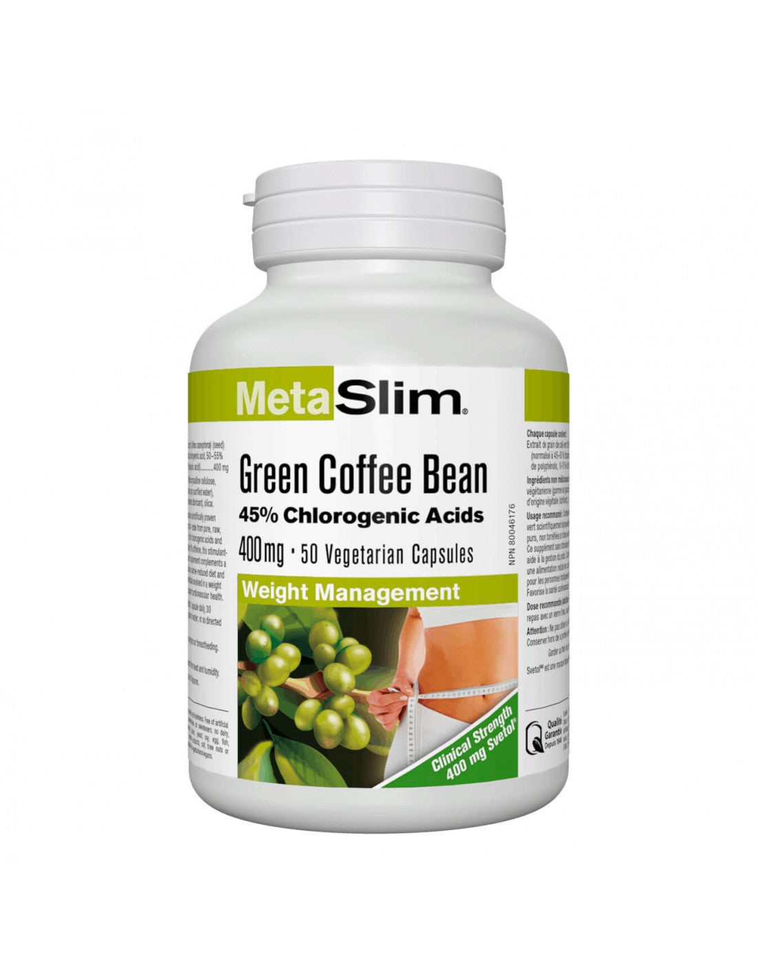 MetaSlim® Grüne Kaffeebohne 400 mg x 50 Kapseln