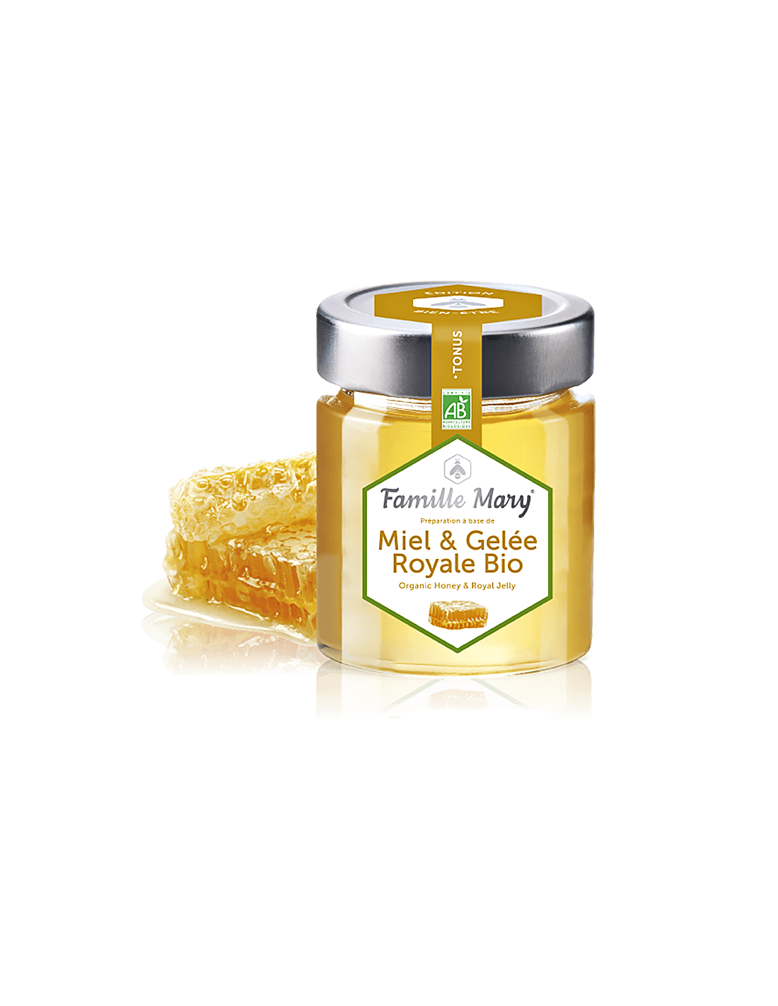 Miel & Gelée Royale Bio/Bio Akazienhonig + Gelée Royale, 170 g Famille Mary