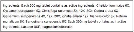 Migränelinderung 100 Tabletten