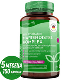 Mariendistel-Komplex (80 % Silymarin) – 150 Kapseln <tc>Nutravita</tc>
