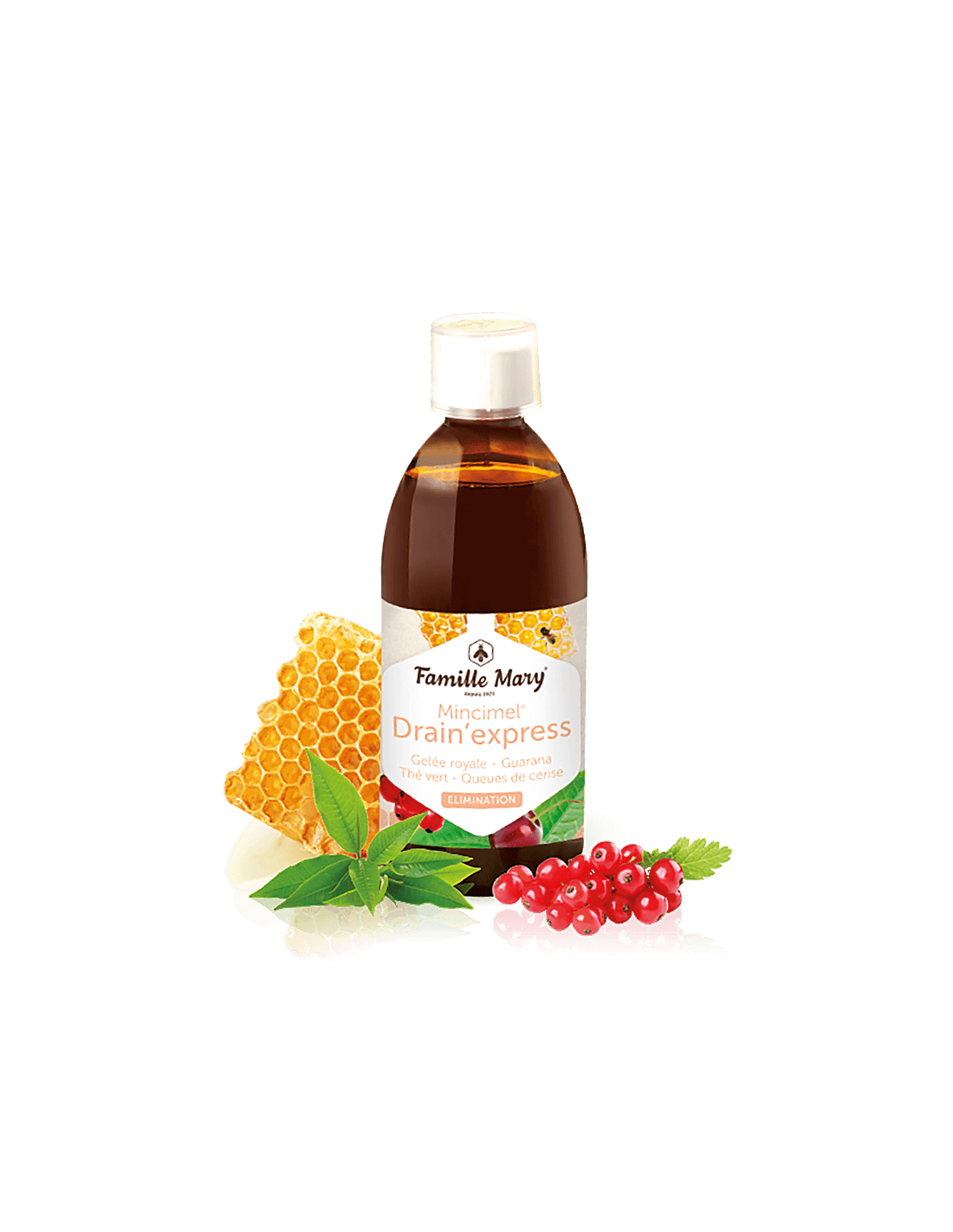 Mincimel Drain' Express/Sirup gegen Flüssigkeitsansammlungen, 500 ml