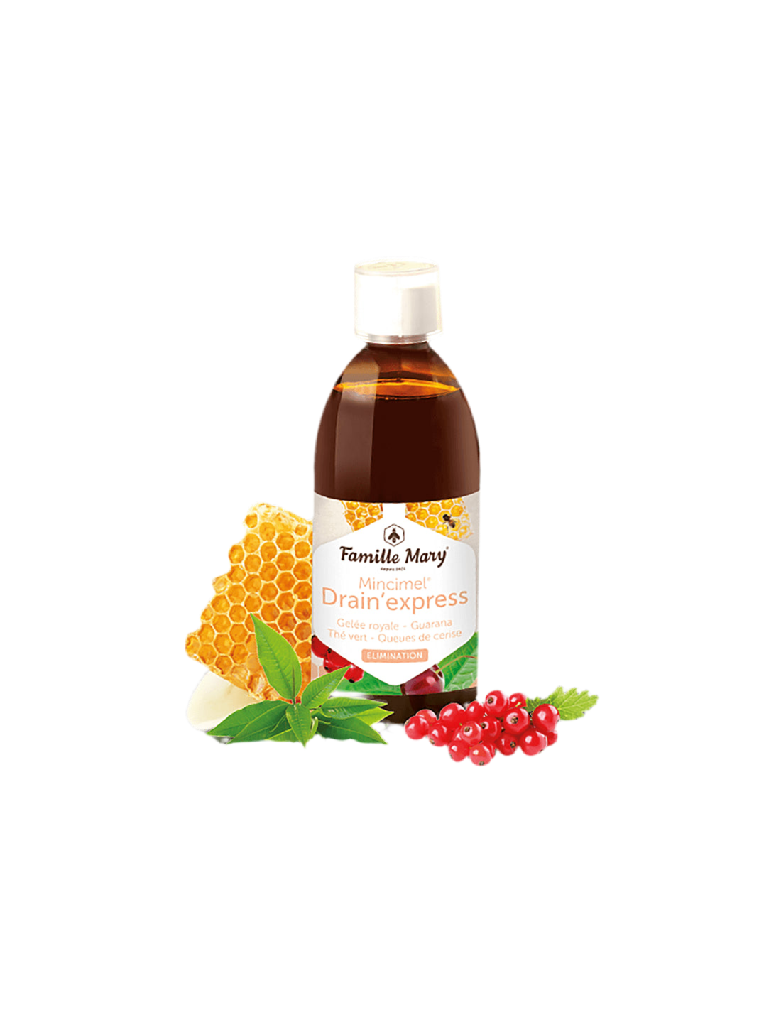 Mincimel Drain' Express/Sirup gegen Flüssigkeitsansammlungen, 500 ml