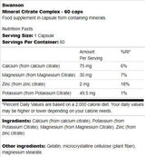 Mineral-Citrat-Komplex – 60 Kapseln