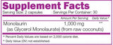 Monolaurin 1000 mg – 60 Kapseln