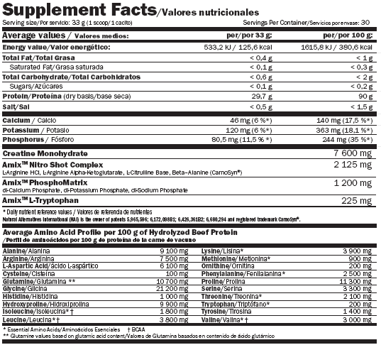 Monster Beef Protein – 1,00 kg