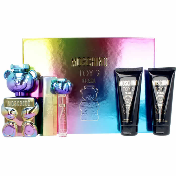<tc>MOSCHINO</tc> Toy 2 Pearl Eau de Parfum Spray 100ml Set 4 Stück