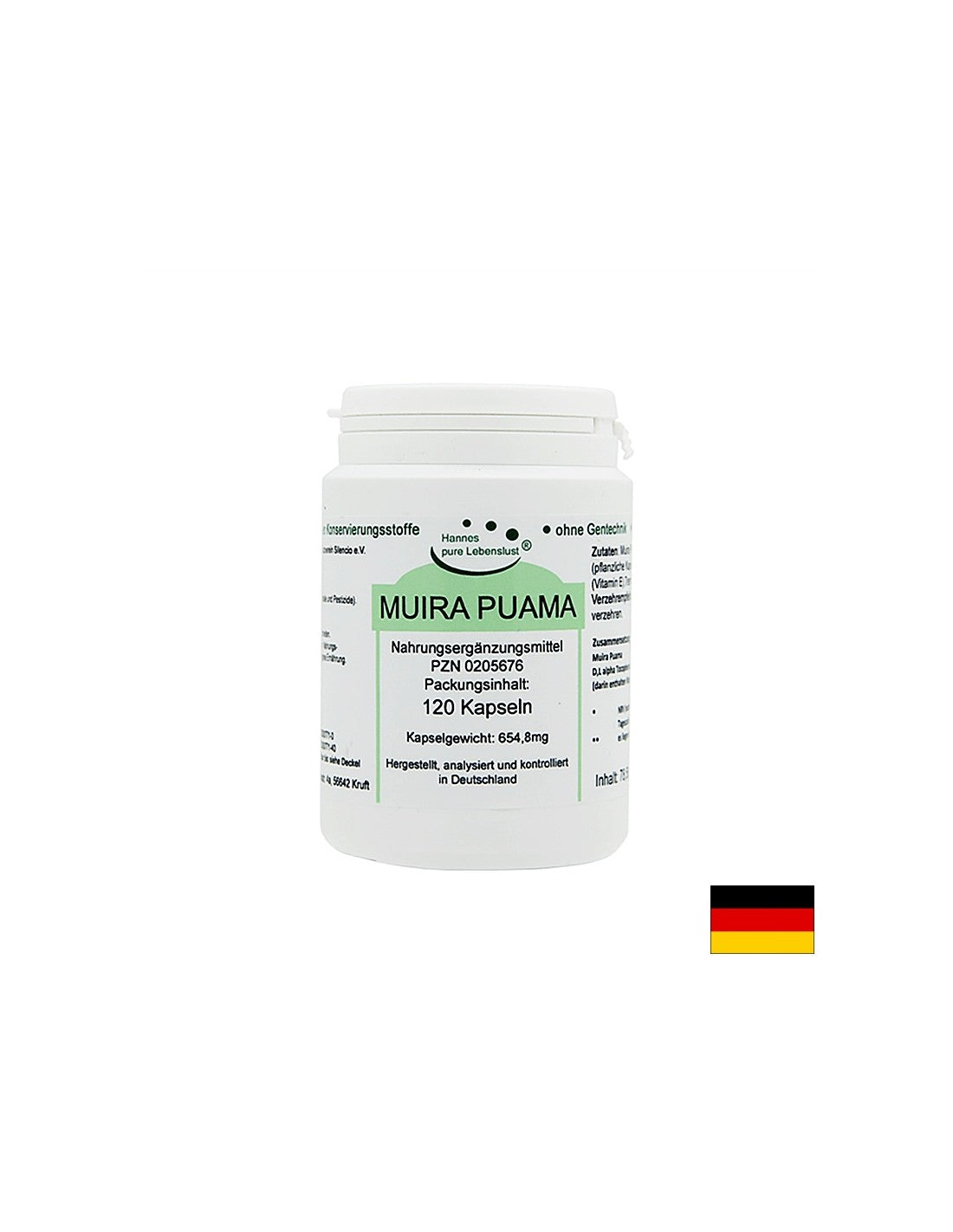 Muira Puama - Muira Puama (Natürliches Aphrodisiakum), 120 Kapseln El Compra