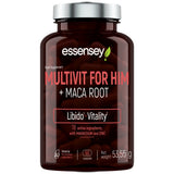 Multivit für Ihn + Maca-Wurzel – 90 Kapseln