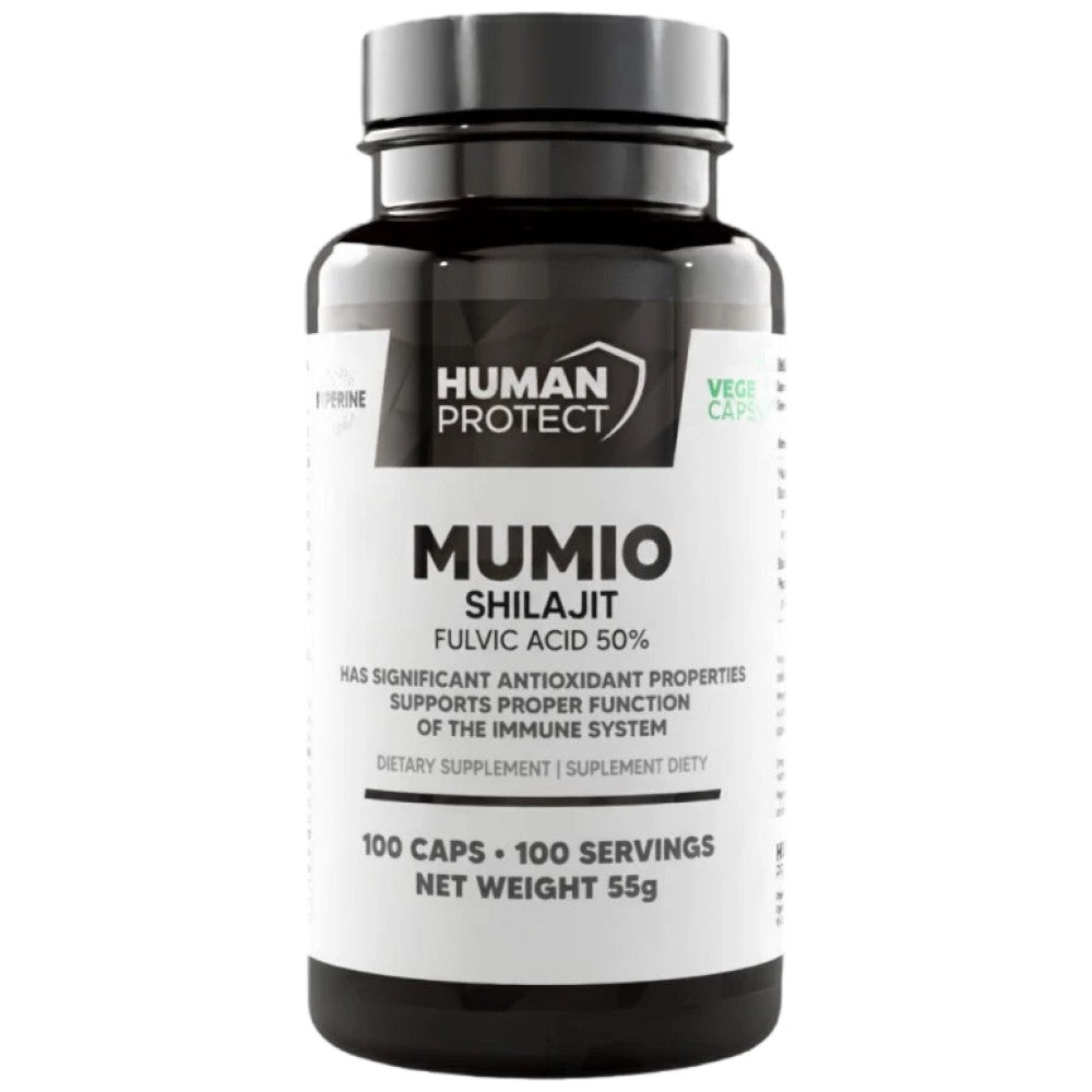 Mumio Shilajit 400 mg – 100 Kapseln
