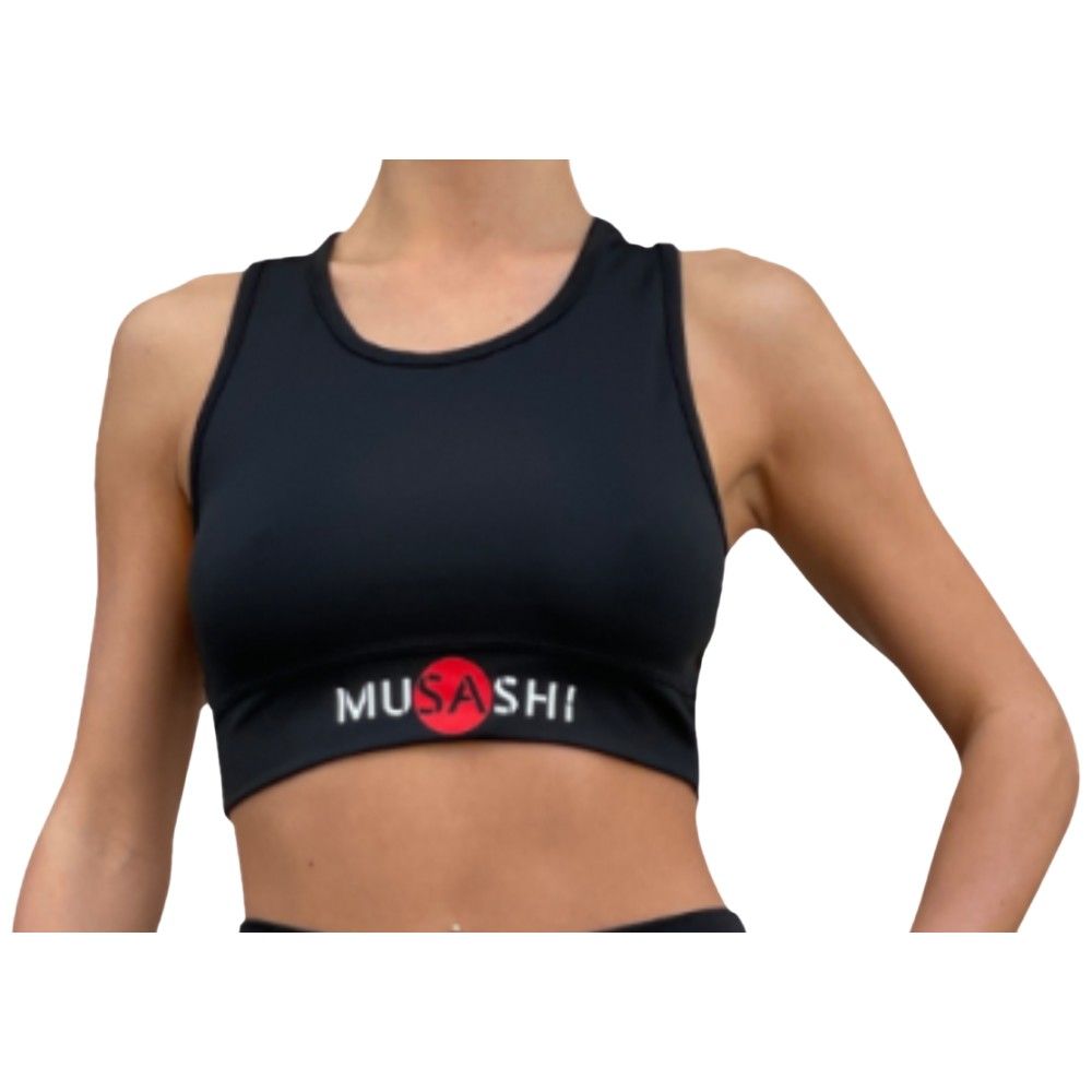 Lycra-Bustier – Schwarz