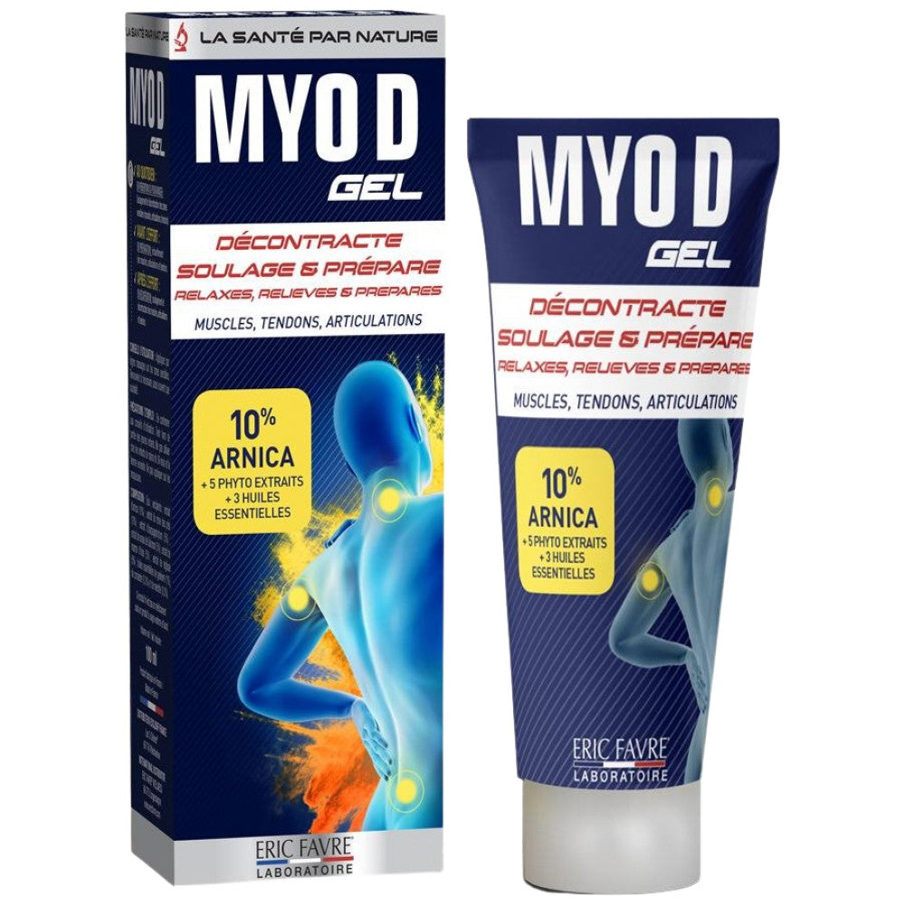 Myo D Gel | Linderung von Muskeln, Sehnen und Gelenken mit Arnika – 100 ml