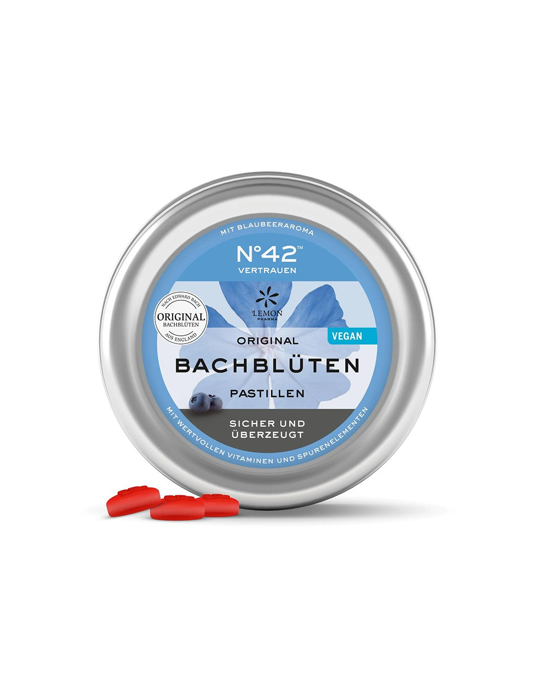 Dr. Bach Lutschtabletten - Nr. 42 Trust, 50 g (~ 40 Stück) <tc>Lemon Pharma</tc>