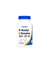 Nerven- und Gehirnaktivität – N-Acetyl-L-Tyrosin, 120 Kapseln <tc>Nutricost</tc>