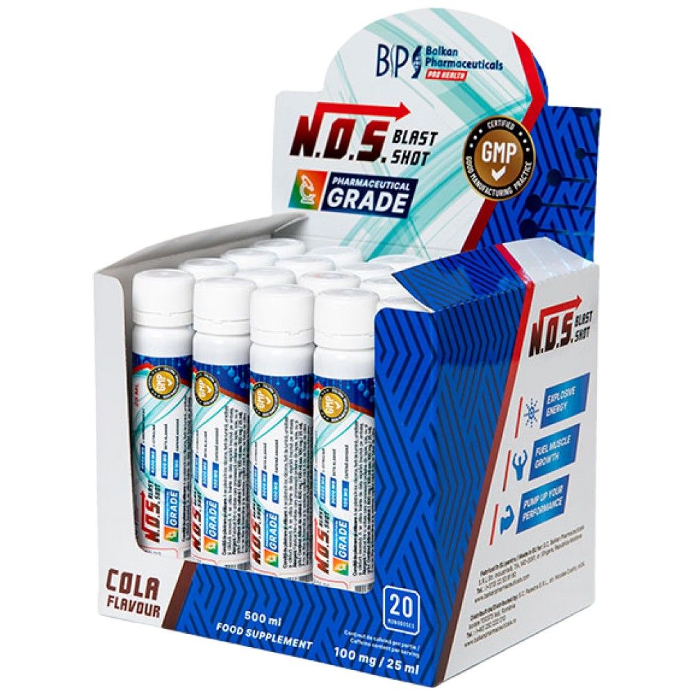 NOS Explosionsschuss | Vor dem Training – 20 x 25 ml