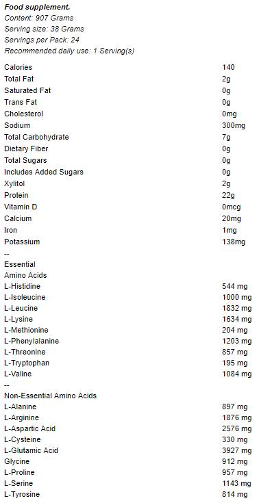 Pflanzenproteinkomplex - 908 Gramm