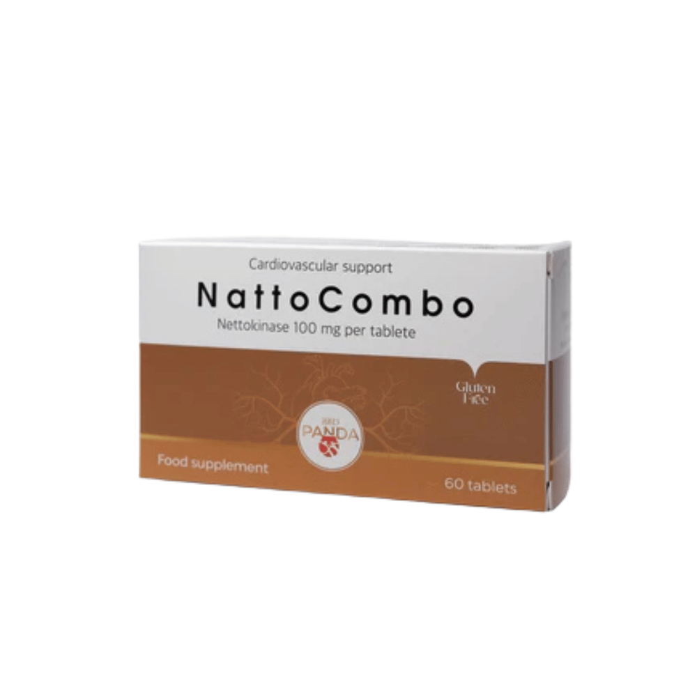 Nattocombo - 60 таблетки /натокиназа, me & млин, кверцетин и иonn
