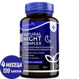 Natürlicher Nachtschlafkomplex 120 Kapseln. <tc>Nutravita</tc>