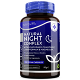 Natürlicher Nachtschlafkomplex 120 Kapseln. <tc>Nutravita</tc>