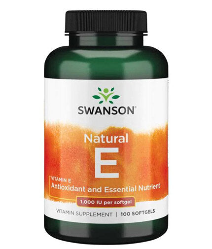 Natürliches Vitamin E 1000 IE – 100 Gelkapseln