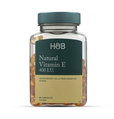 Natürliches Vitamin E 400 IE – 90 Kapseln