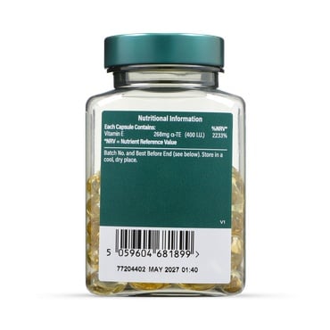 Natürliches Vitamin E 400 IE – 90 Kapseln