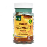 Natürliches Vitamin E 400 IE – 90 Kapseln