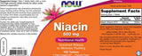 Niacin 500 mg – 250 Tabletten