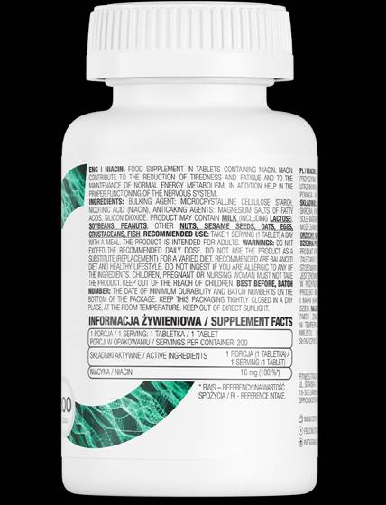 Niacin/Vitamin B3 200 Tabletten