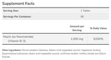 Niacinamid 1000 mg – 90 Tabletten
