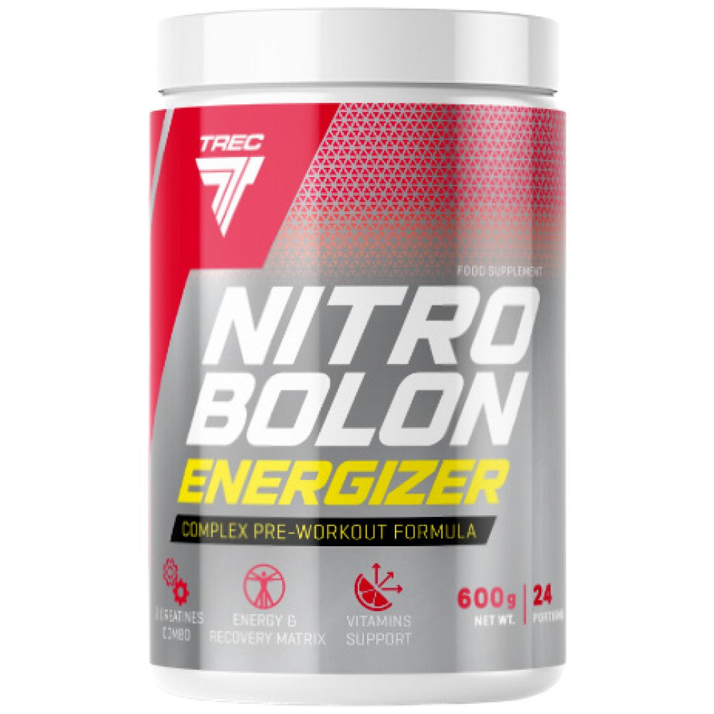 Nitrobolon-Energizer | Komplette Pre-Workout-Formel – 600 Gramm