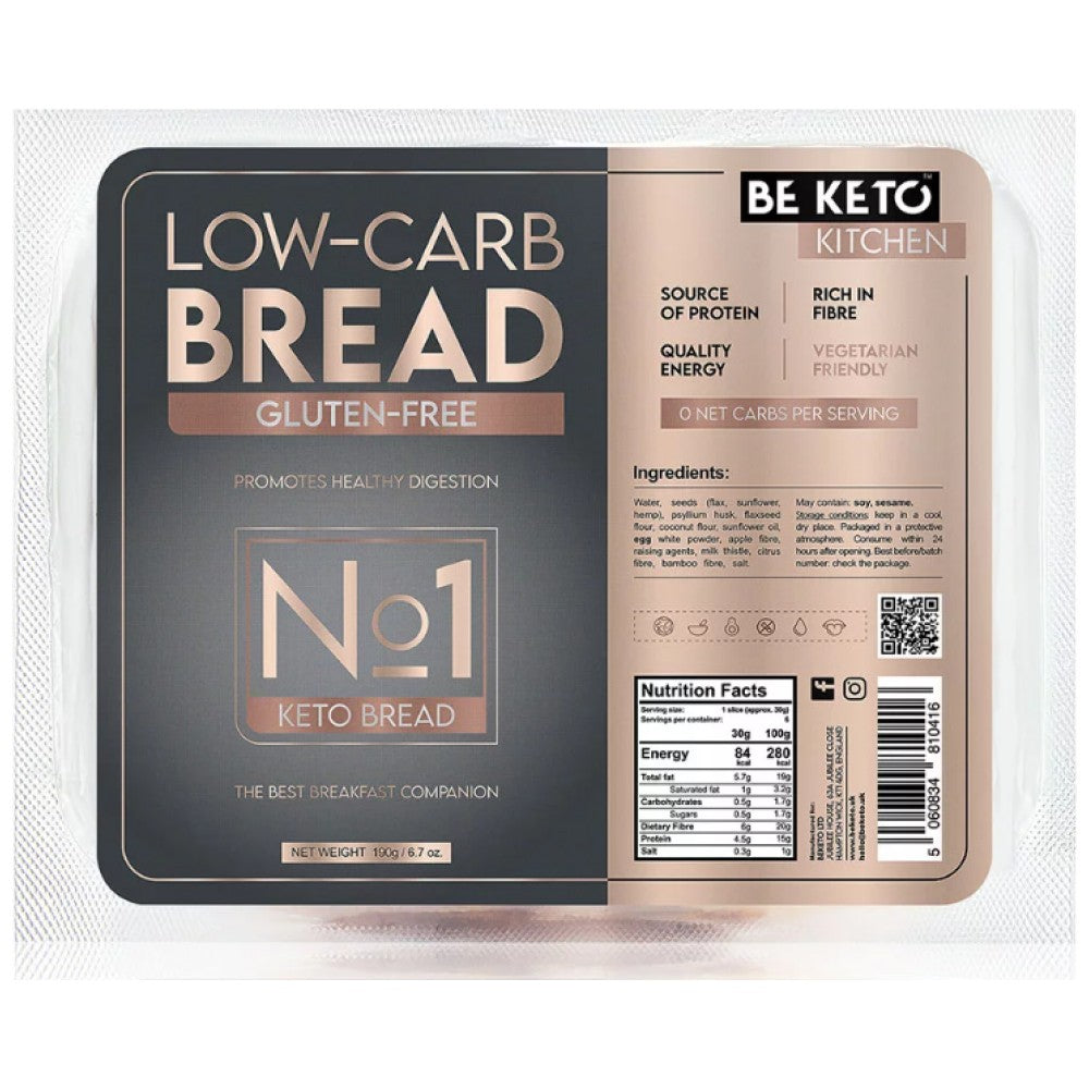 Nr. 1 KETO-Brot | Glutenfrei – 190 Gramm