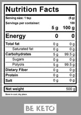 Nr. 1 KETO Erythritol – 500 Gramm