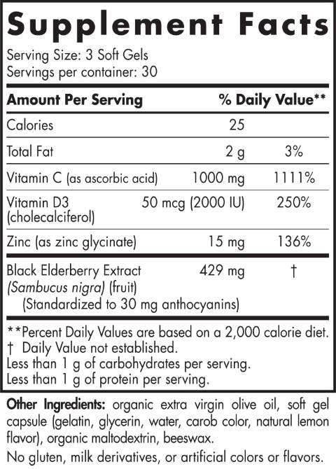 Nordic Immune Daily Defense – 90 Gelkapseln