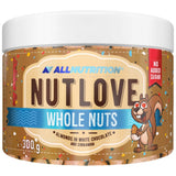 NutLove Ganze Mandelnüsse | Verschiedene Geschmacksrichtungen – 300 Gramm