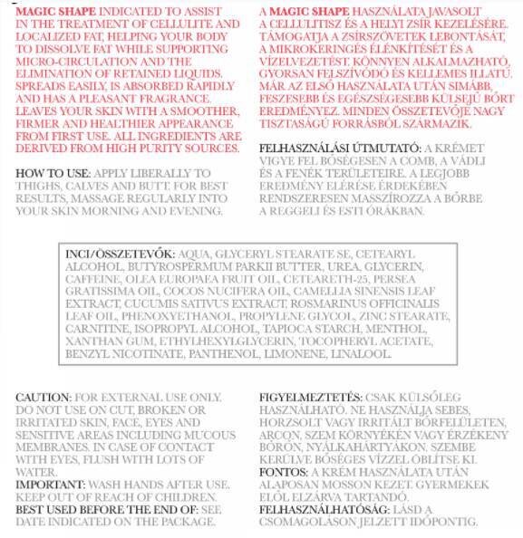 Nutriverseum Magische Form | Anti-Cellulite-Creme [200 ml]
