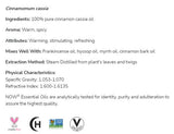 Zimt Cassia Oil | 100% reines Cinnamomum Cassia - 10 ml
